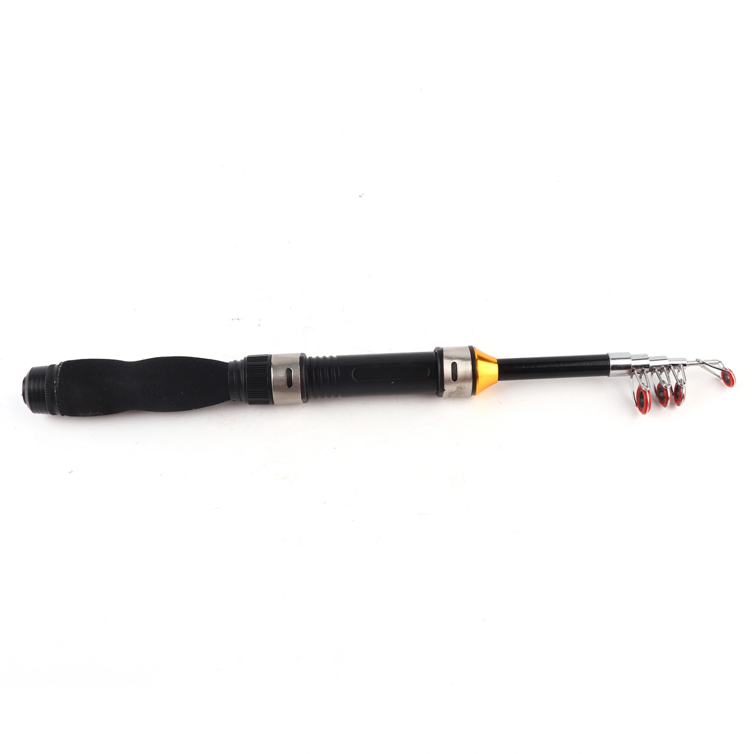 Ultra Short Telescopic Sea Pole Long Throw Four Layer Super Hard River Ice Fishing Rod
