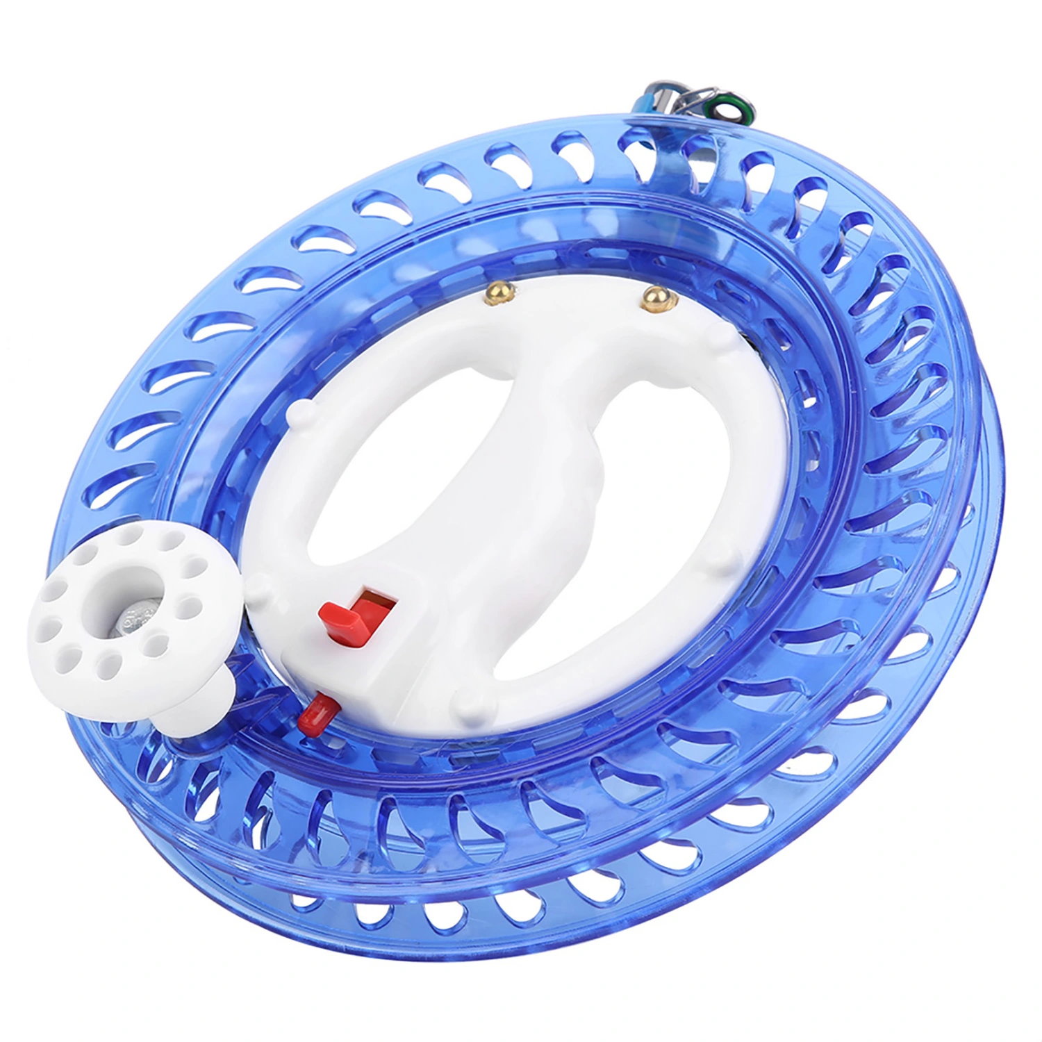 ABS Multifunction Sea Fishing Wheel Hand Wire Wrapping Fly Line Fishing Reel Accessoryblue