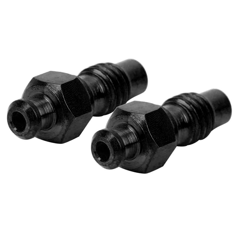 2 pcs Titanium Alloy Oil Disc Brake Bleed Nipple Exhaust Screws Set for Road Bicycle Accessoriesblack