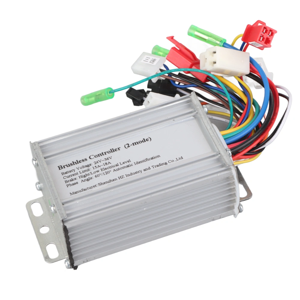 350W Electric Bicycle Brushless Speed Motor Controller for Electric Scooter24V-36V