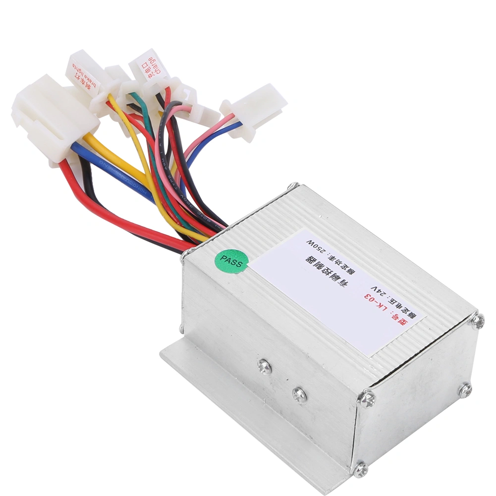 24V 250W Brush Motor Controller Accessory for Electric Bicycle E Bike Tricycle