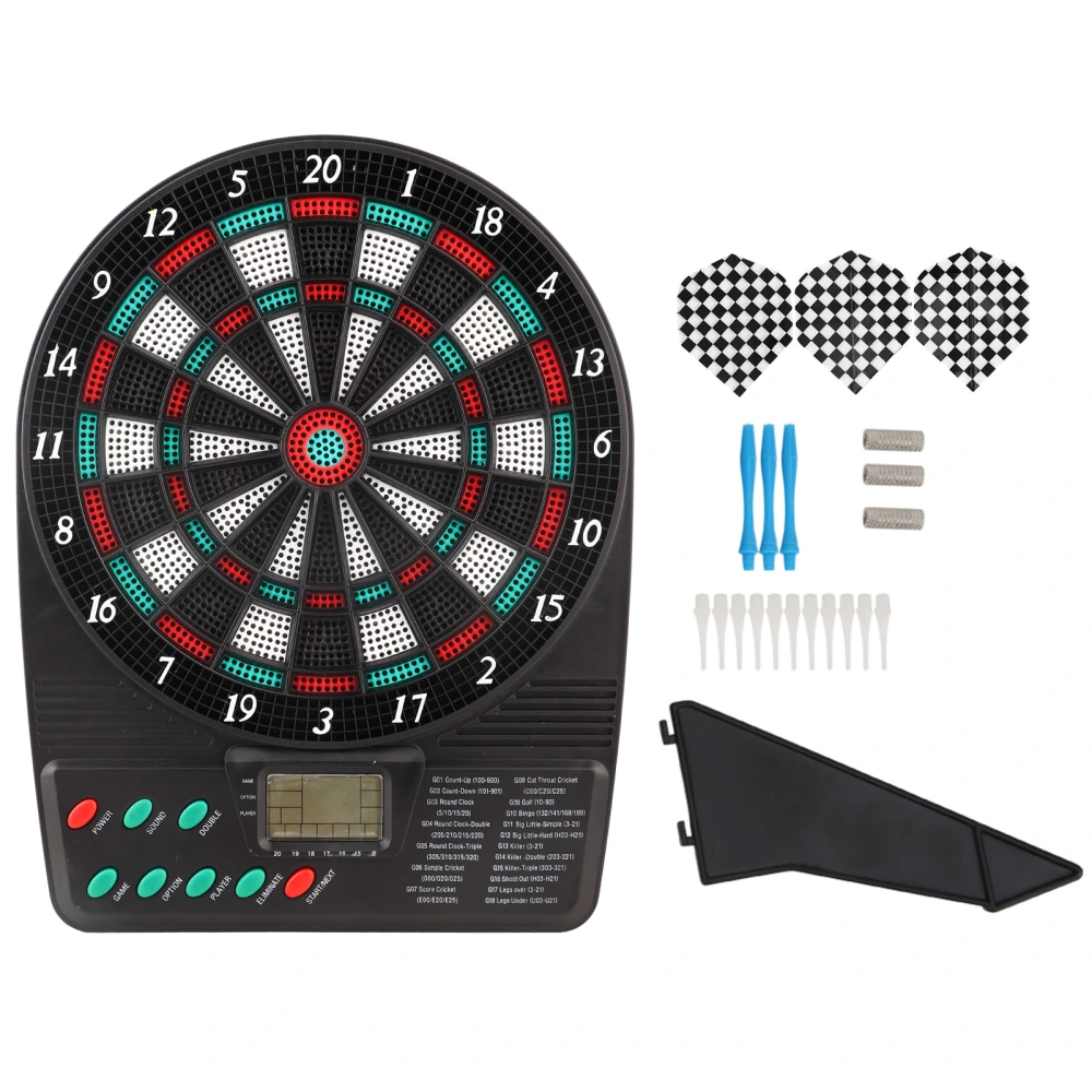 Electronic Dart Automatic Scoring Soft Dart Board Set Family Leisure Target Entertainment