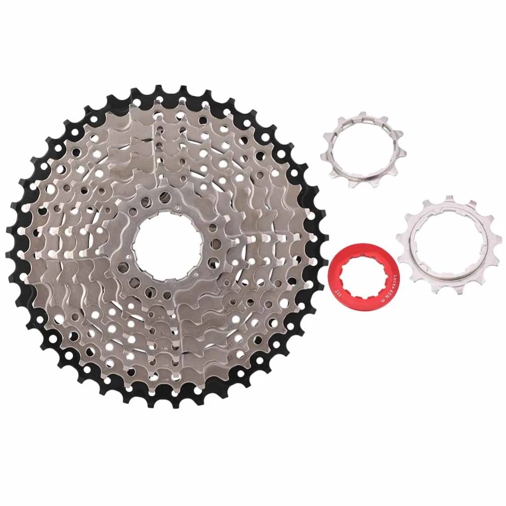 Road Bike Freewheel Cassette Sprocket 9 Speed 11-40T Bicycle Replacement Accessory