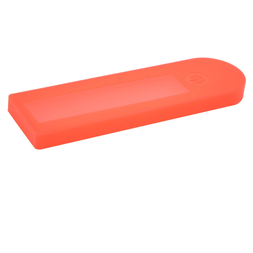 Waterproof Silicone Instrument Rubber Cover Accessory for Ninebot MAX G30 Electric Scooter red