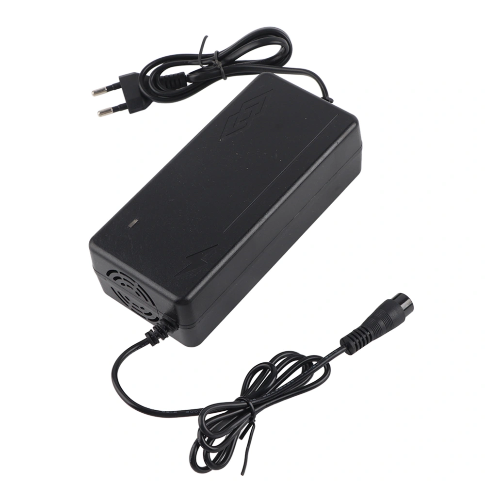 60V 12AH Plastic Portable Universal Battery Charger for Electric Scooter Bicycle DC67.2V 2A EU Plug 100-240V