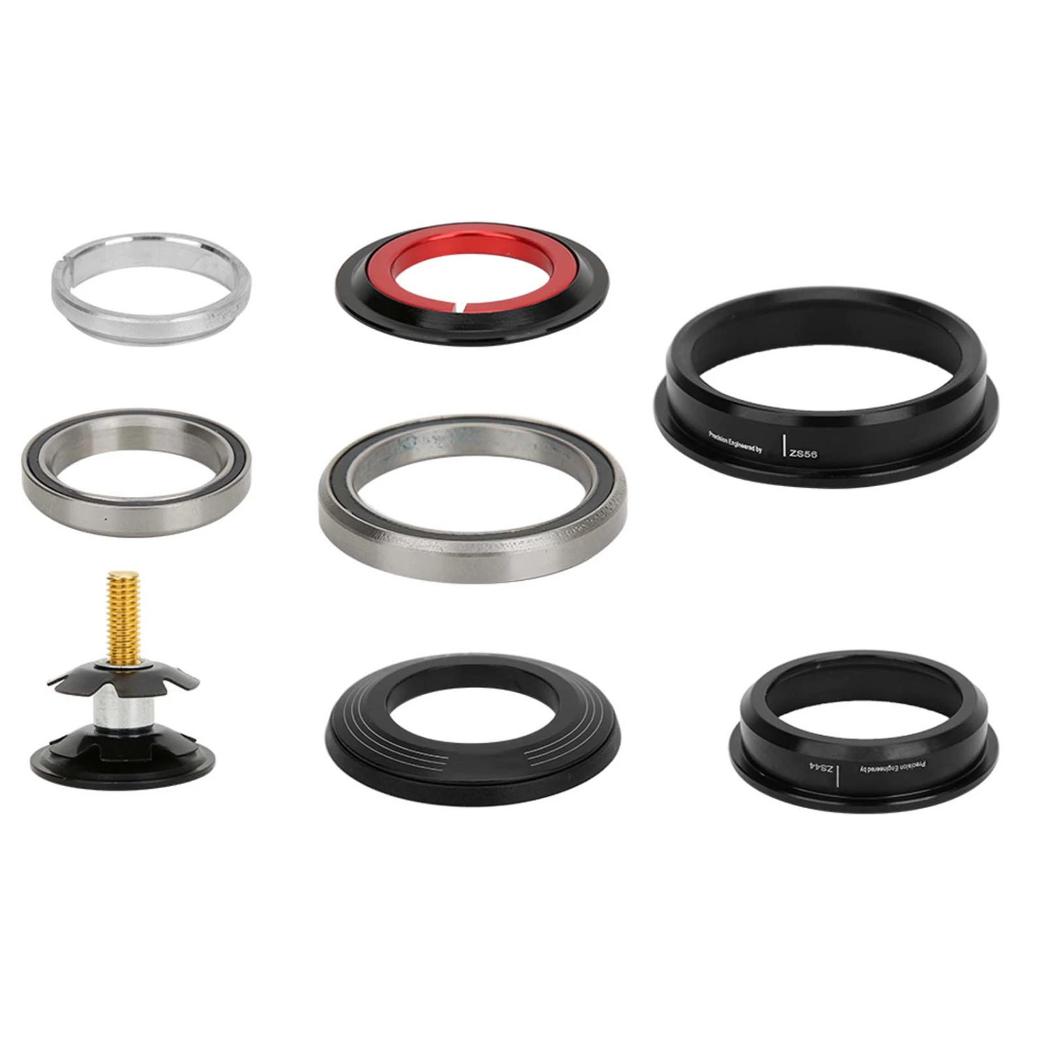 ZTTO CNC ZS44/ZS56 Aluminium Alloy Bike Double Purpose External Taper Headset Bearing for Bicycle