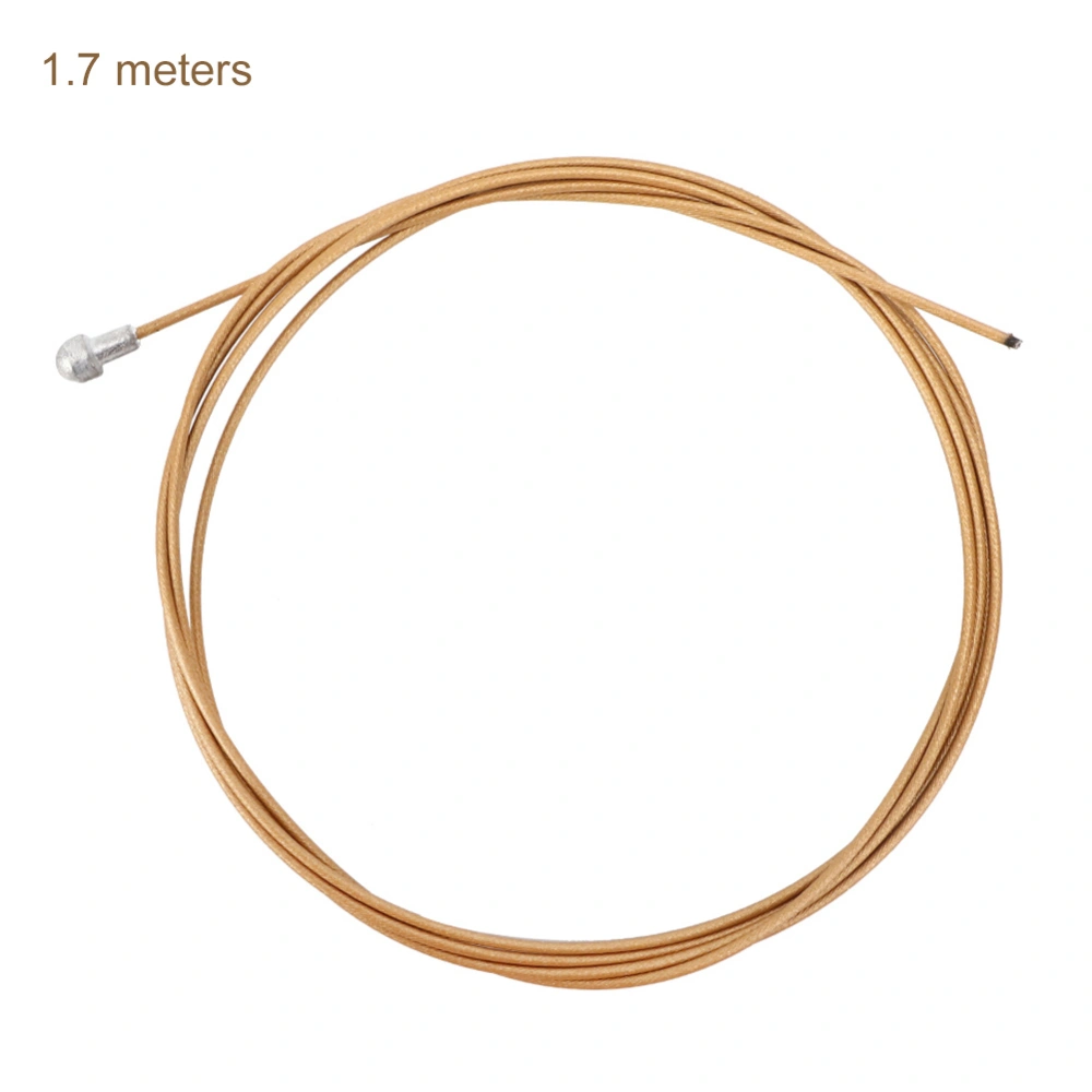 Risk Brake Line Stainless Steel Inner Nano Gold PTFE Grinding Training Bike Shift CableRoad Brake Line 1.7 meters