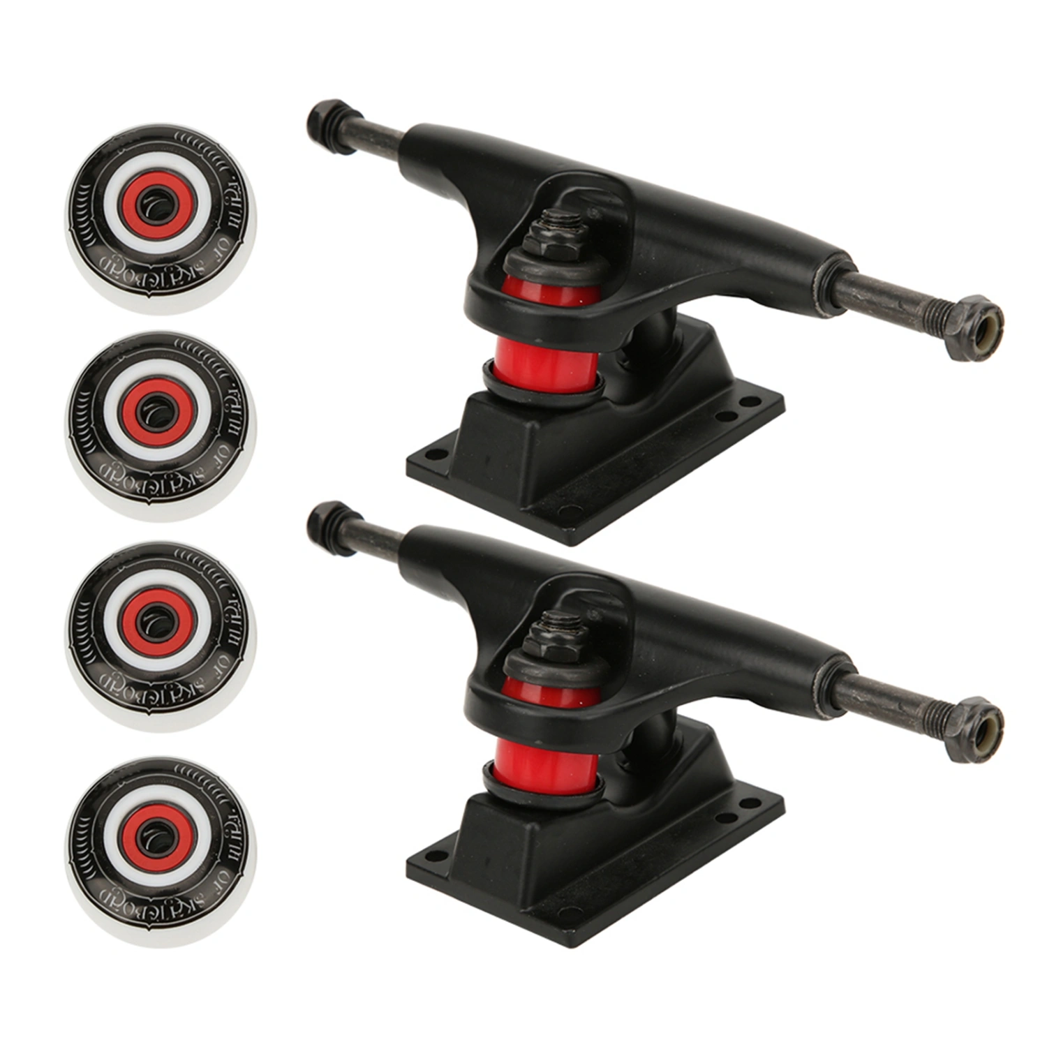 Quality Double Warped Skateboard Wheel Bracket Bridge Set Kit Accessory Combination