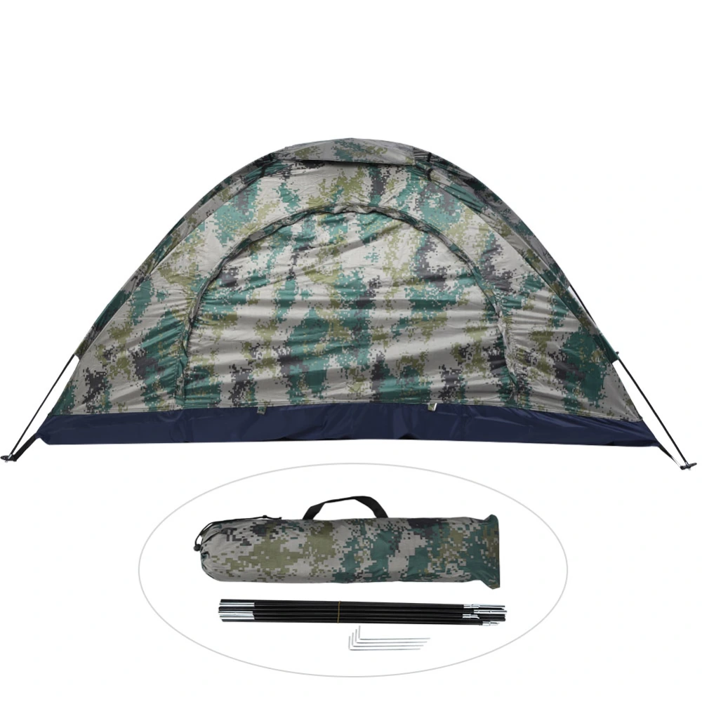 Outdoor Single Person Leisure Windproof Tent for Camping Fishing Climbing Camouflage