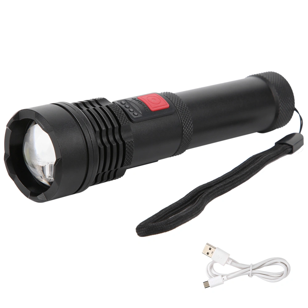 XHP50 USB Rechargeable Torch Portable Flashlight Outdoor Camping Fishing Flashlight