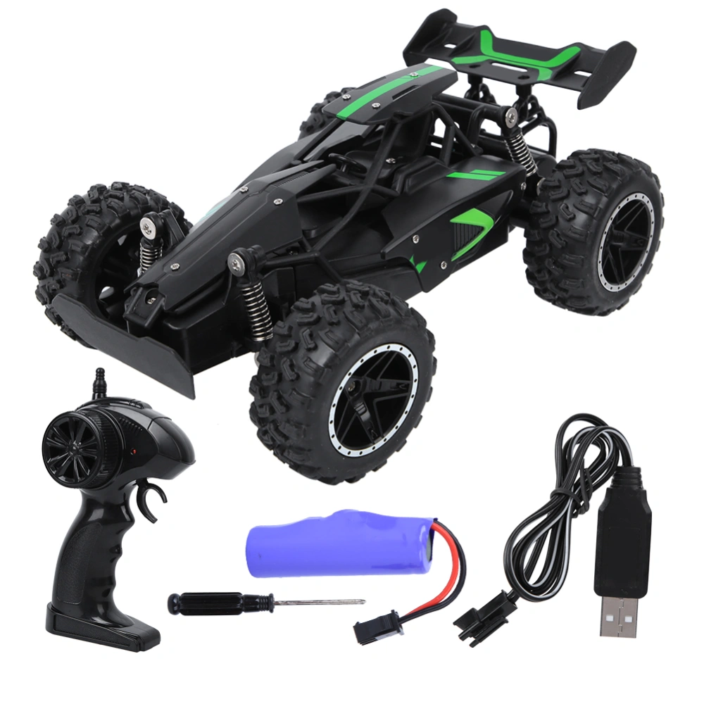 1/18 2.4G Remote Control Car Toy USB Charging Children RC Car Toy G03063RGreen