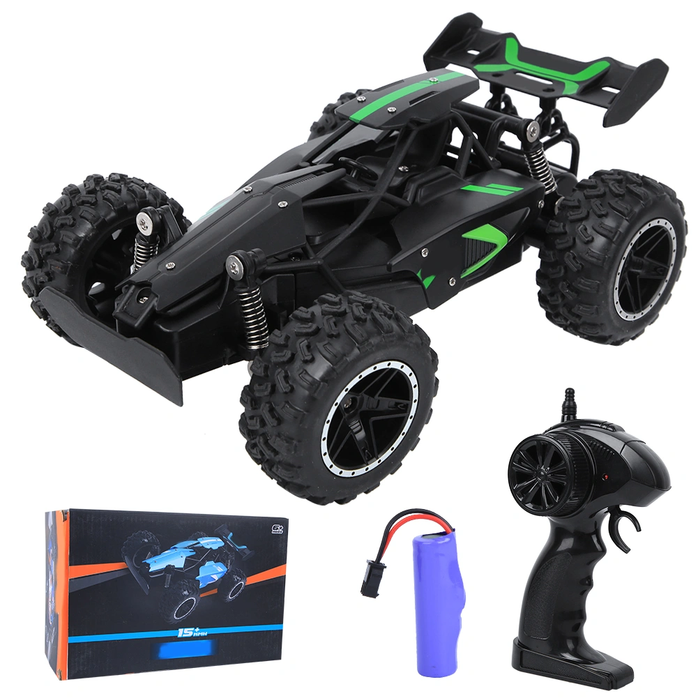 1/18 2.4G Remote Control Car Toy USB Charging Children RC Car Toy G03063RGreen