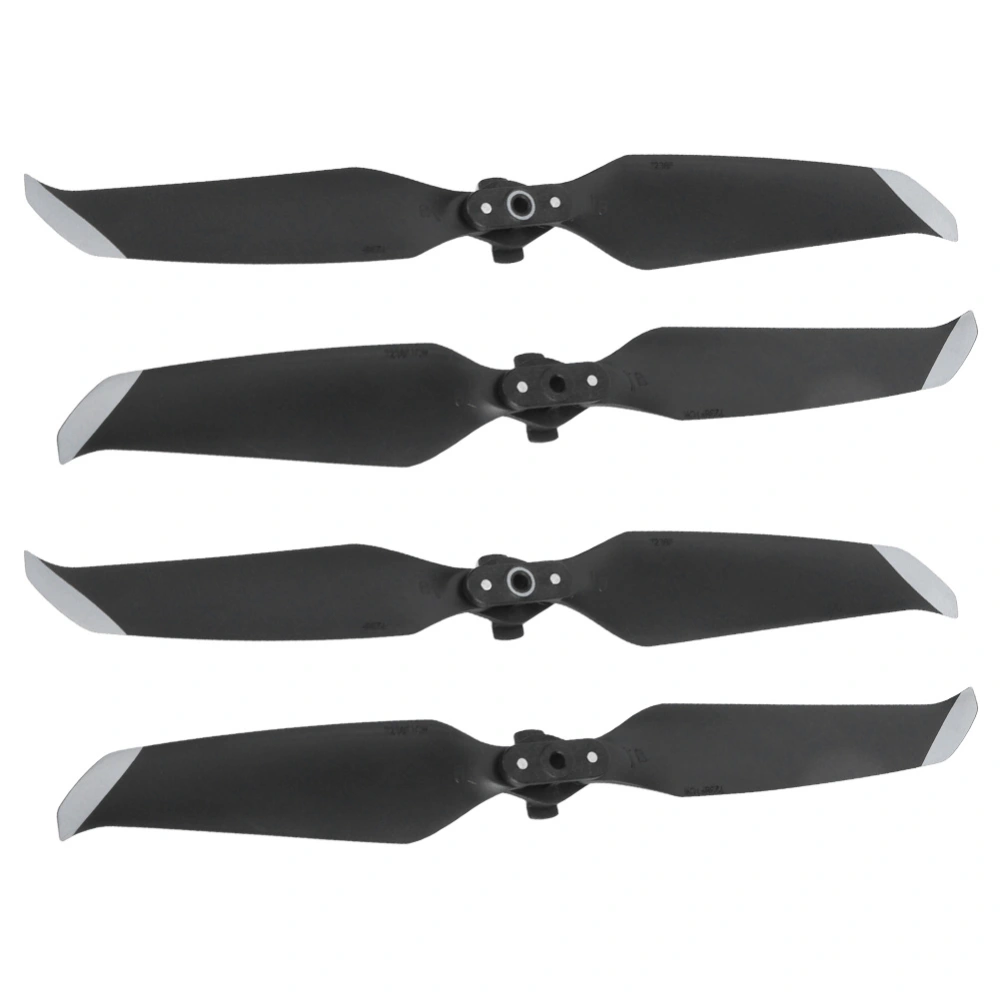 2 Pairs RC Drone Propeller Replacement Accessories Spare Parts Fit for Mavic Air 2 7238FSilver Edge