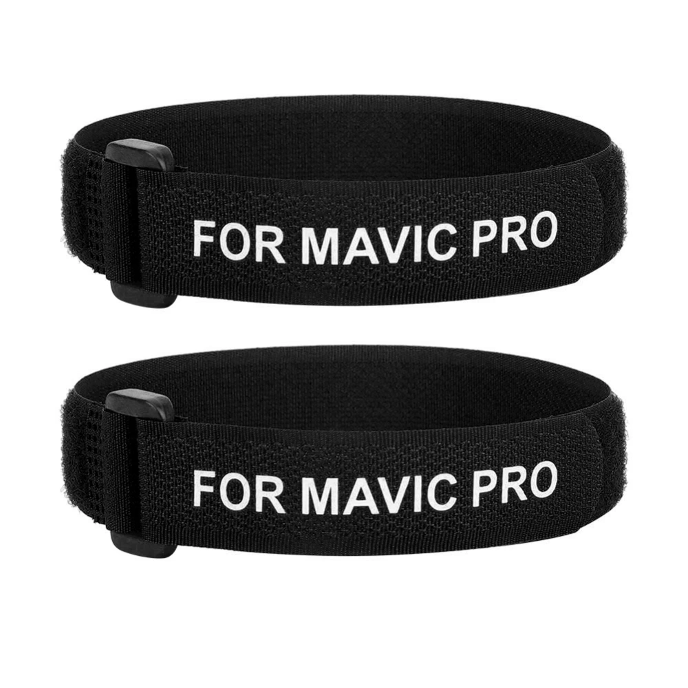 1 Pair RC Propeller Blade Stabilizer Belt Upgrade Accessory Fit for Mavic Air 2 DroneBlack