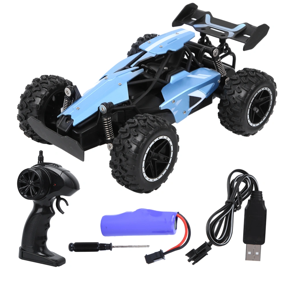 1/18 2.4G Remote Control Car Toy USB Charging Children RC Car Toy G03063RBlue