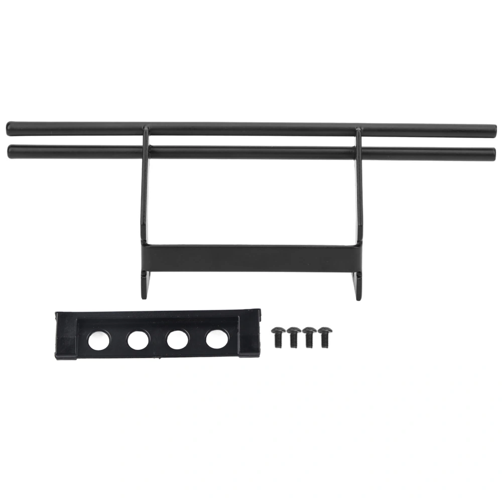 Metal RC Rear Bumper Replacement Accessories Parts Fit for Traxxas TRX-4 G500 TRX-6 G63Black