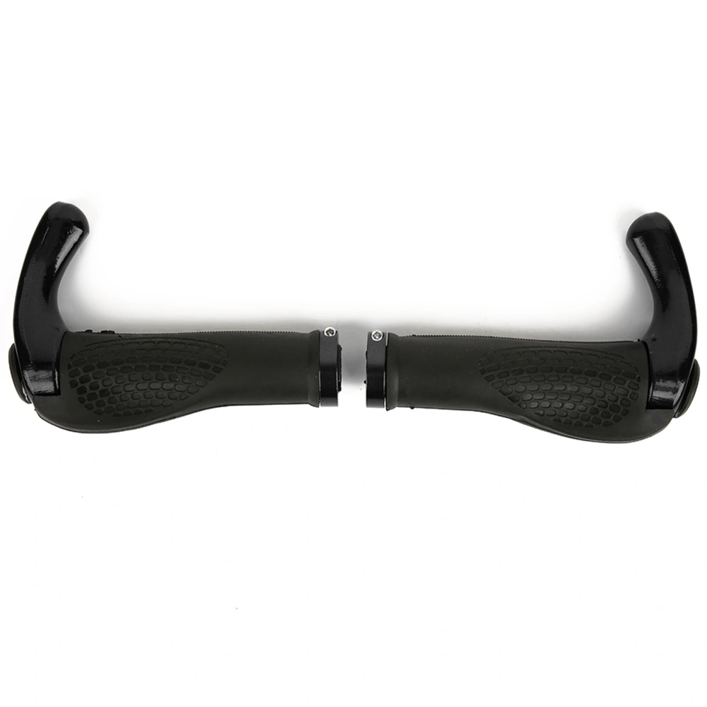 Bicycle Handlebar Cover Mountain Bike Road Bike Lock on Grip Handlebar Grip KitBlack