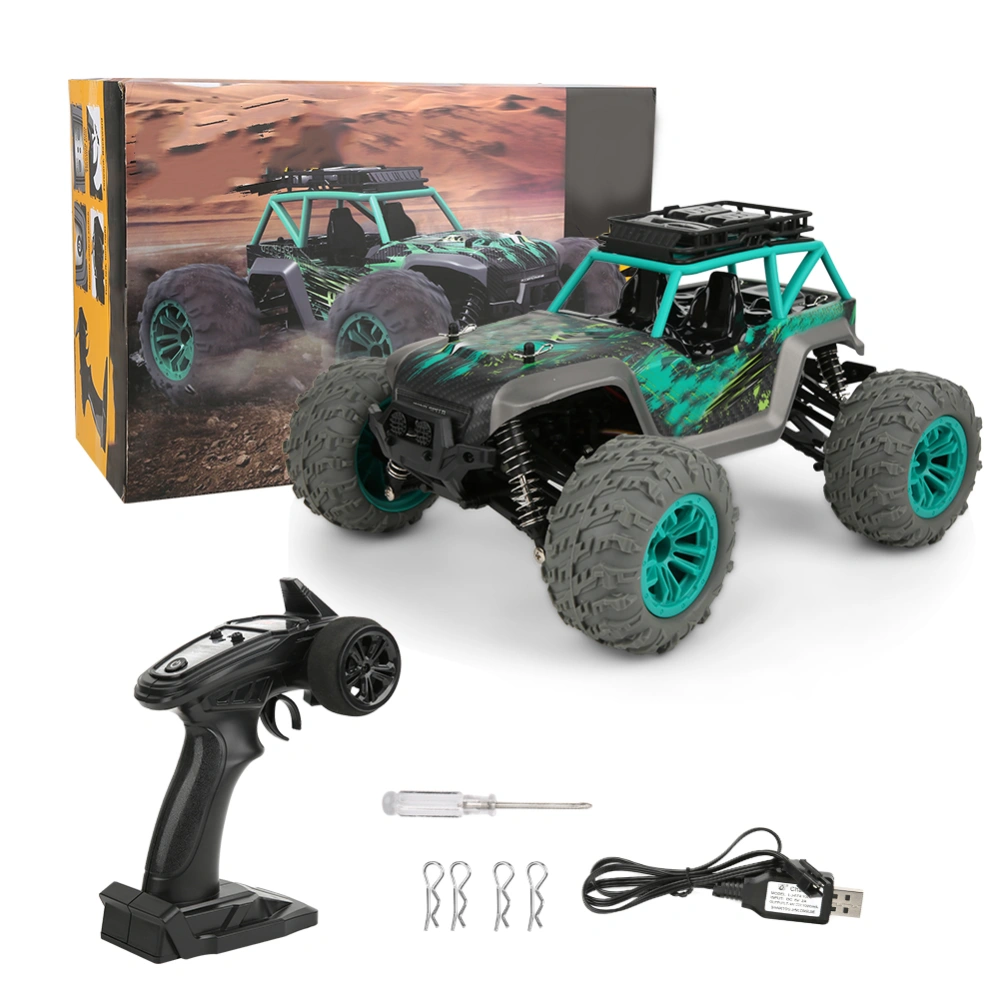 1:14 2.4Ghz Remote Control Car Four Wheel Drive Drift RC Car Vehicle Children ToyGreen