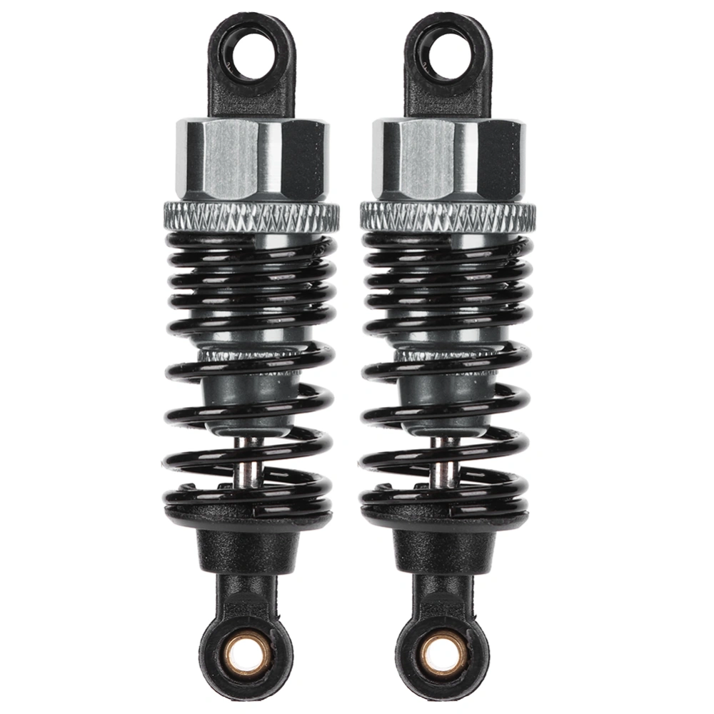 2pcs Shock Struts Damper Fit for HSP 94101 / 94102 / 94103 / 94122 / 94123 1/10 RC CarTitanium