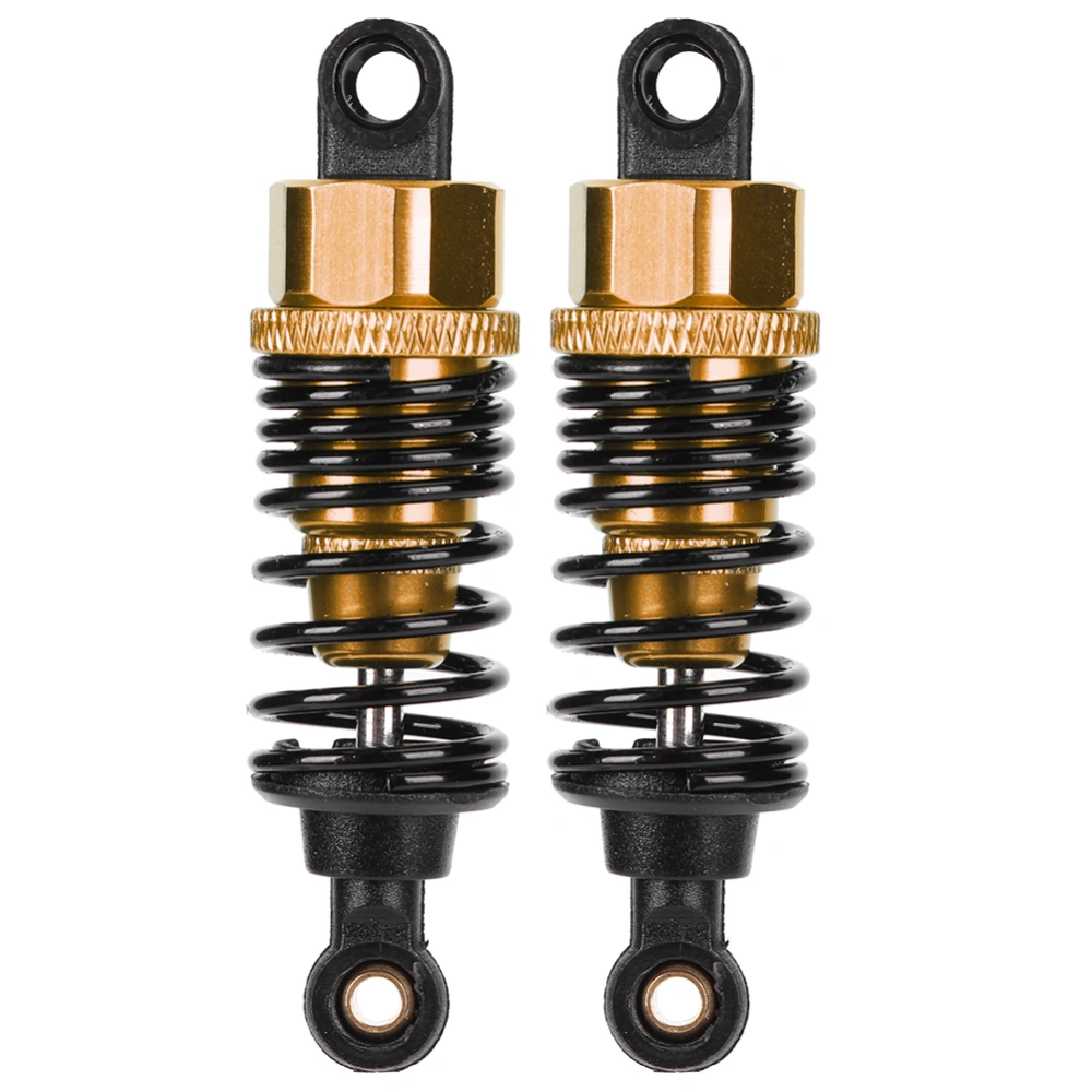 2pcs Shock Struts Damper Fit for HSP 94101 / 94102 / 94103 / 94122 / 94123 1/10 RC CarGold