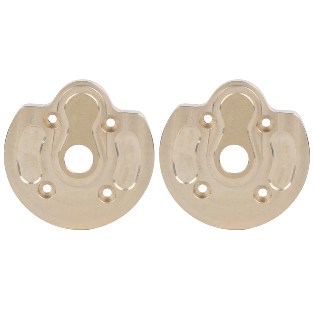 2pcs Brass Heavy Weight Outer Portal Drive Housing Fit for Axial Capra AXI232006 RC Car