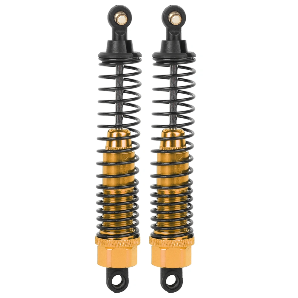 1Pair RC Shocks Struts Damper Replacement Spare Parts Fit for HSP 94111 94188 94108 1/10 RC CarGold