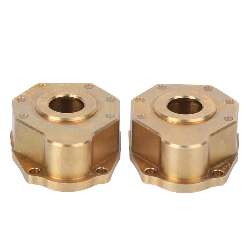 1 Pair Front / Rear Brass Gear Cover Counterweight Weight for 1/10 TRX-4 RC Car