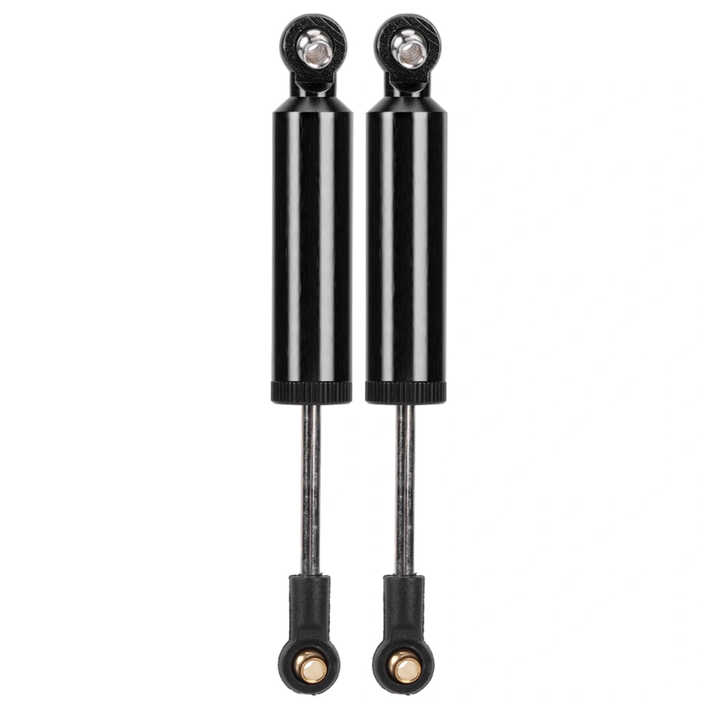 2pcs Aluminum Alloy Shock Struts Damper Fit for SCX10 TRX4 1/10 RC Car AccessoryBlack