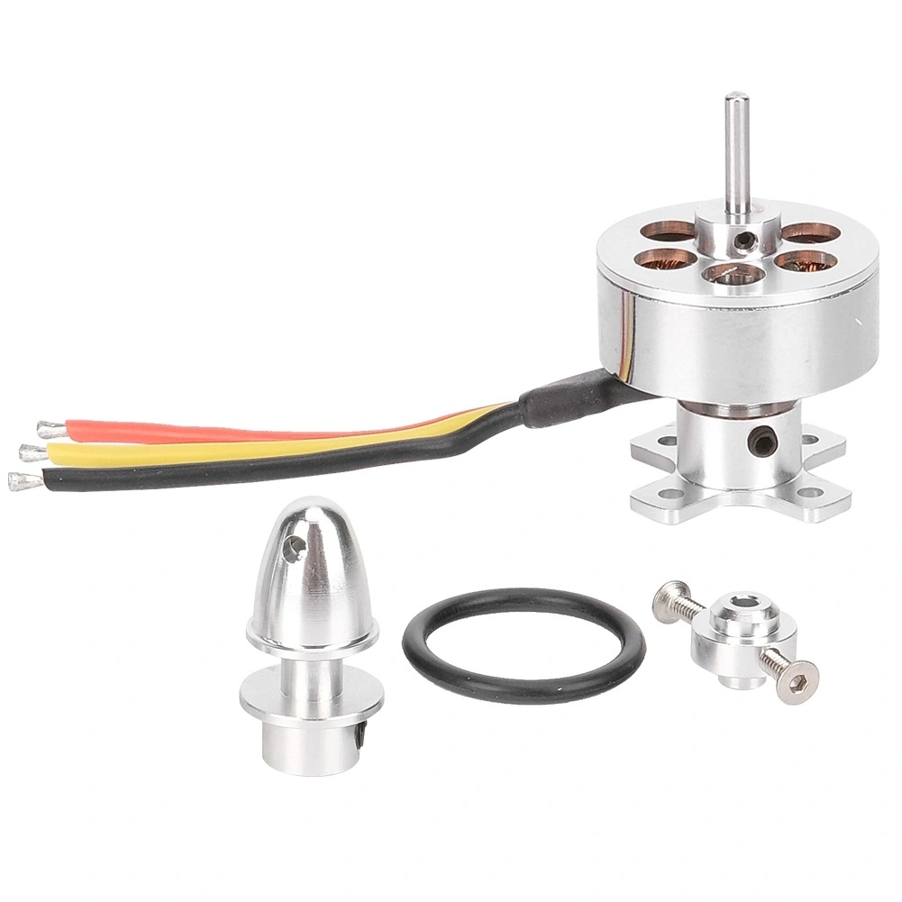 2211 Brushless Motor Accessory Fit for KT Board Foam Fixed‑Wing Aircraft Airplane(1700kv )