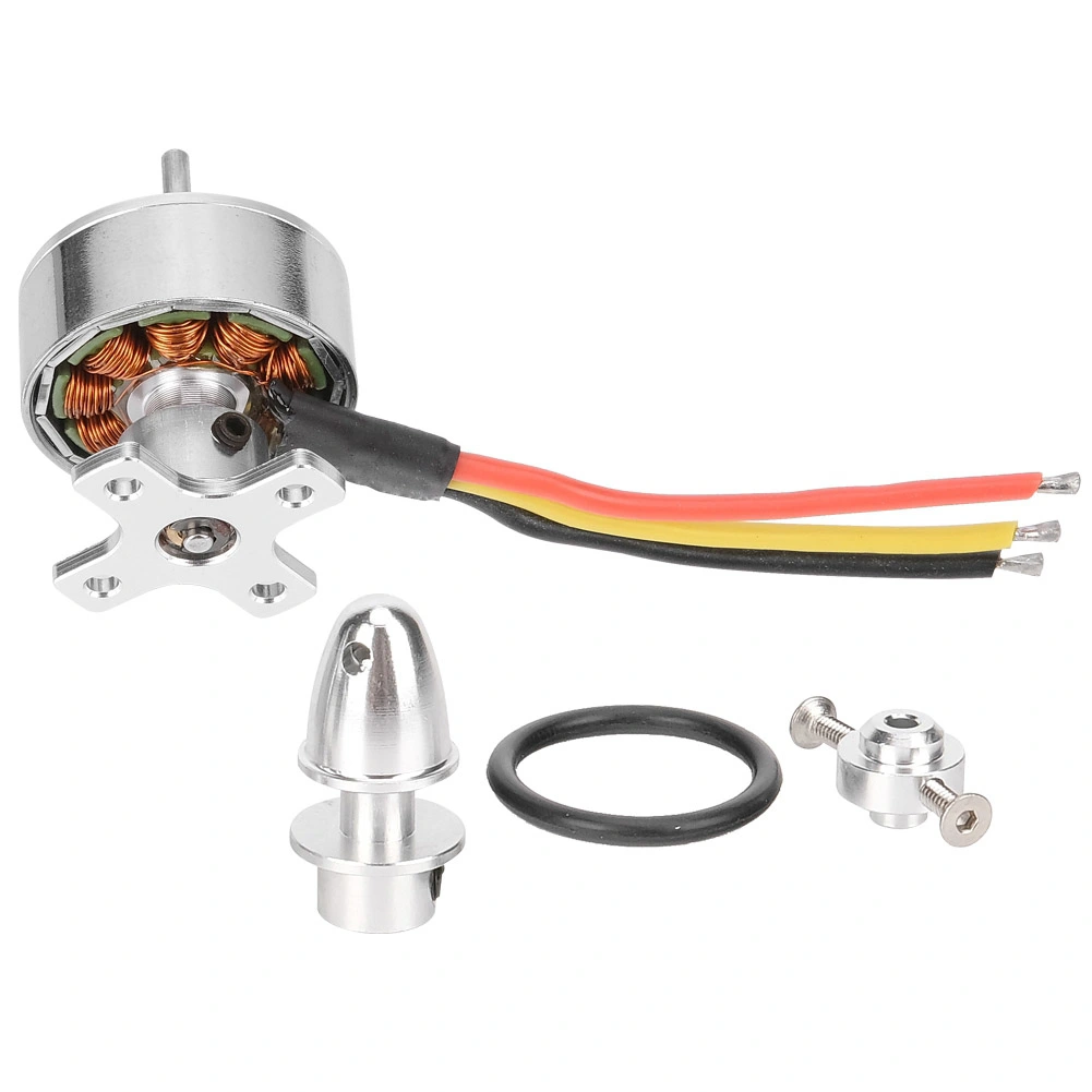 2211 Brushless Motor Accessory Fit for KT Board Foam Fixed‑Wing Aircraft Airplane(1700kv )
