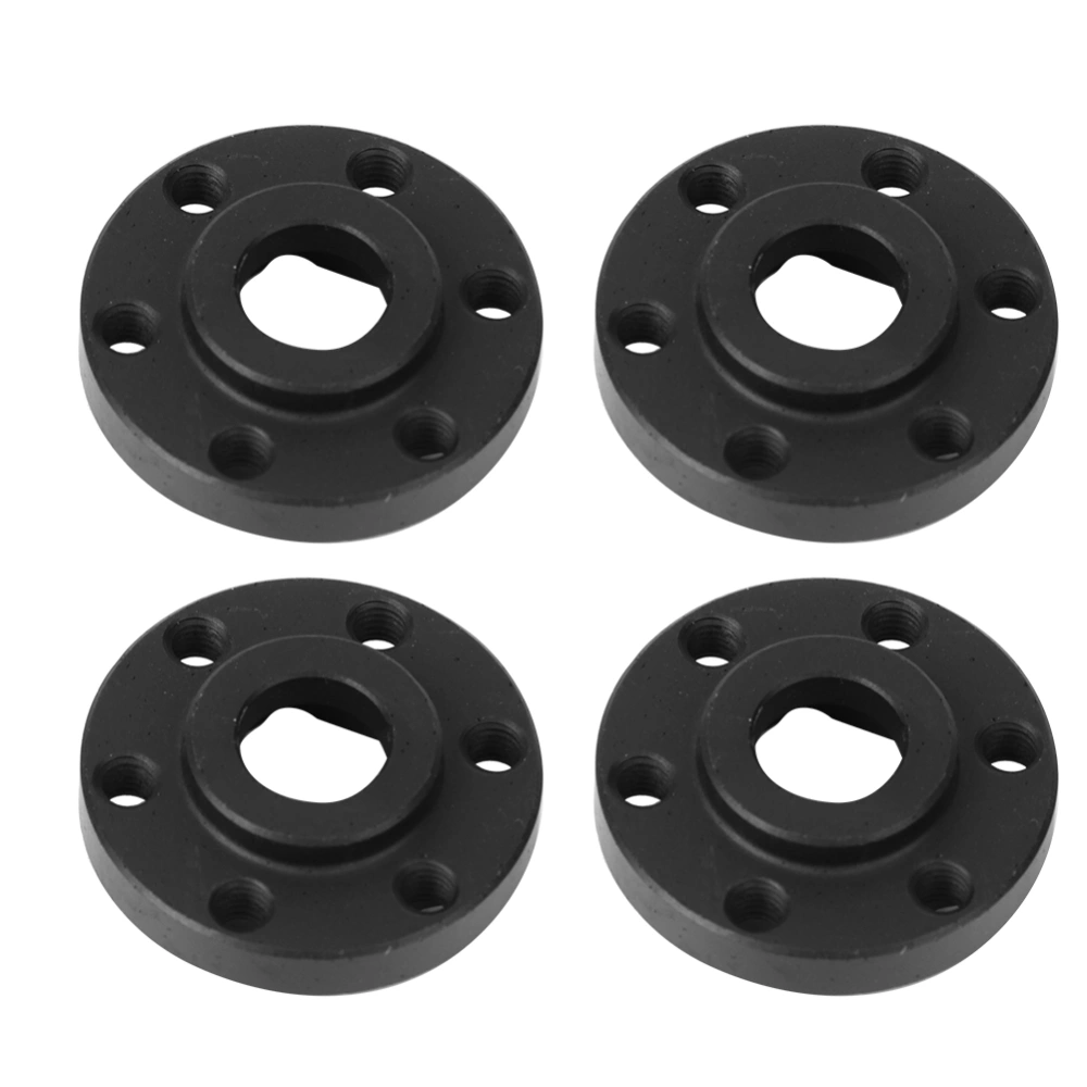 4pcs RC Car Wheel Hex Hubs Wheel Adapter Black Fit for SCX10 1/10 RC Crawler 1.9inch 2.2inch Wheel8mm