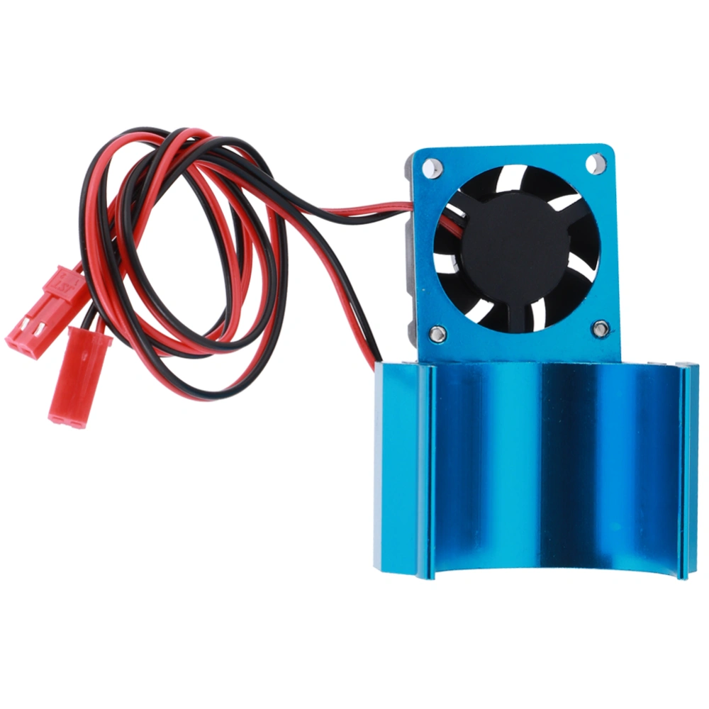 Heat Sink for 1/10 RC Car Model 540/550 Brushed Motor 3650/3660 Brushless Motor Blue