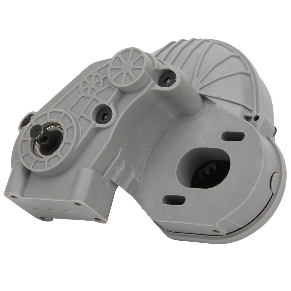 Universal Single Speed Dust Proof Gear Box Fit for Axial SCX10 / SCX10 II RC CarGray