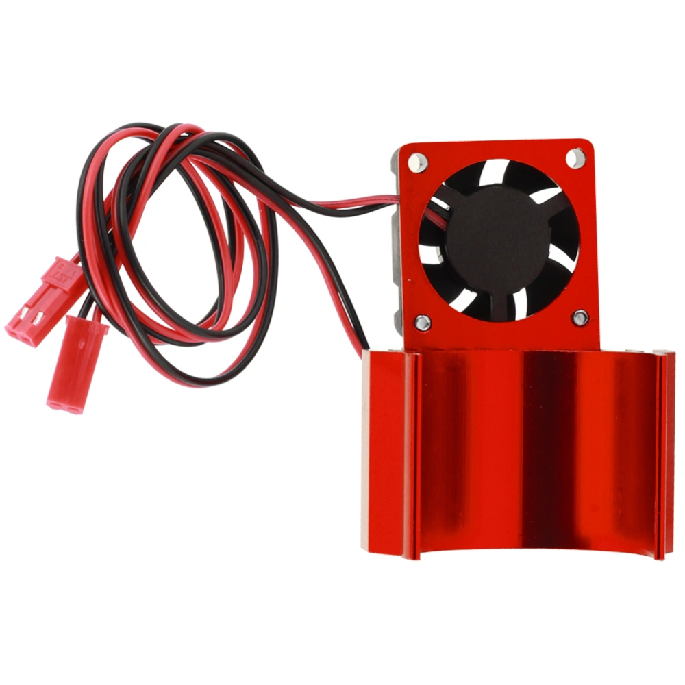 Heat Sink for 1/10 RC Car Model 540/550 Brushed Motor 3650/3660 Brushless Motor Red