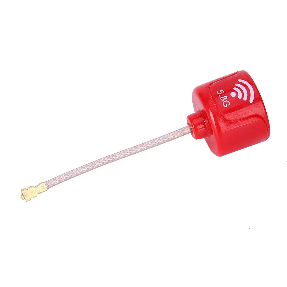 5.8Ghz 3dBi LHCP High Gain Antenna for FPV Racing Drone RC Parts Accessory RedUFL