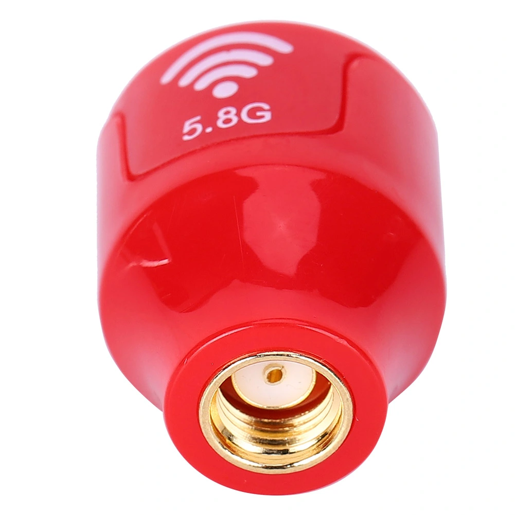 5.8Ghz 3dBi RHCP High Gain Antenna for FPV Racing Drone RC Parts Accessory rouge Trou intérieur