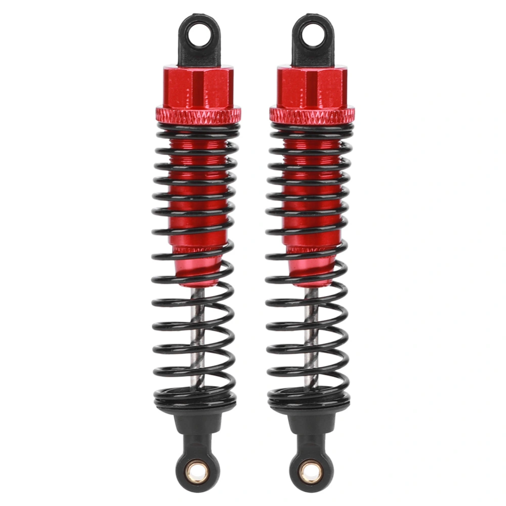 2pcs 1/10 Metal Shock Struts Damper Fit for HSP RC Car Model Part Accessory Red85MM