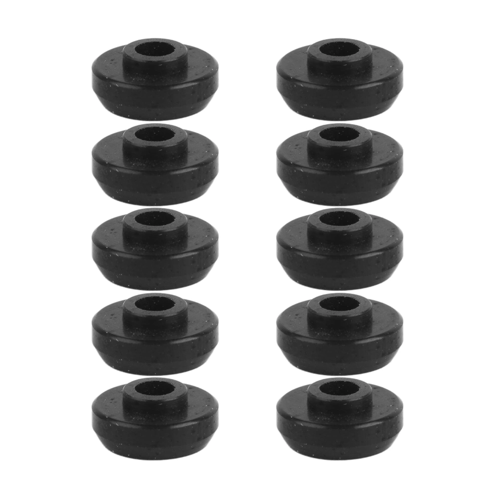 10pcs Aluminum Alloy Screw Shim Upgrade Spare Parts Fit for MND90 MN99 MN91 FJ45(Black )