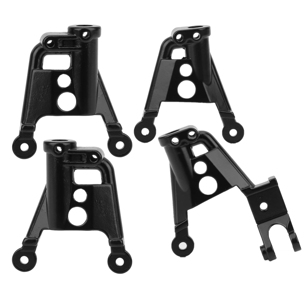 4pcs Shock Towers Aluminium Alloy Shock Hoop Set Fit for SCX10 II 90046 90047 1/10 RC Crawlers