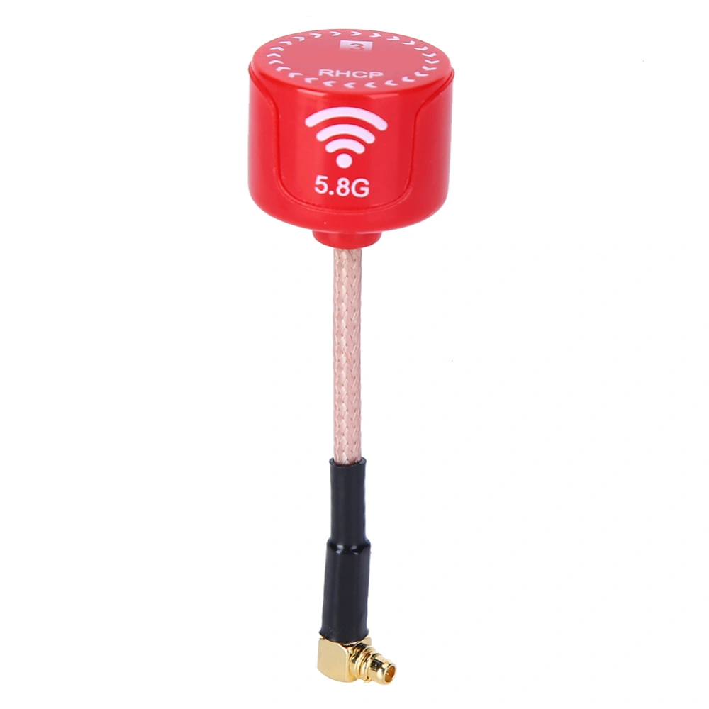 5.8Ghz 3dBi LHCP High Gain Antenna for FPV Racing Drone RC Parts Accessory RedAngled MMCX