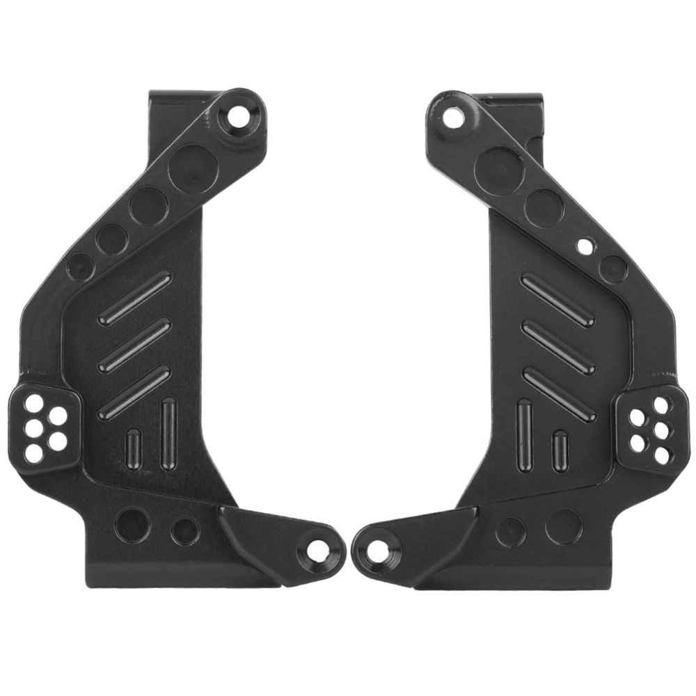 Front Suspension Bracket Aluminium Alloy Bumper Holder for Axial scx10 III AX103007 RC CarBlack