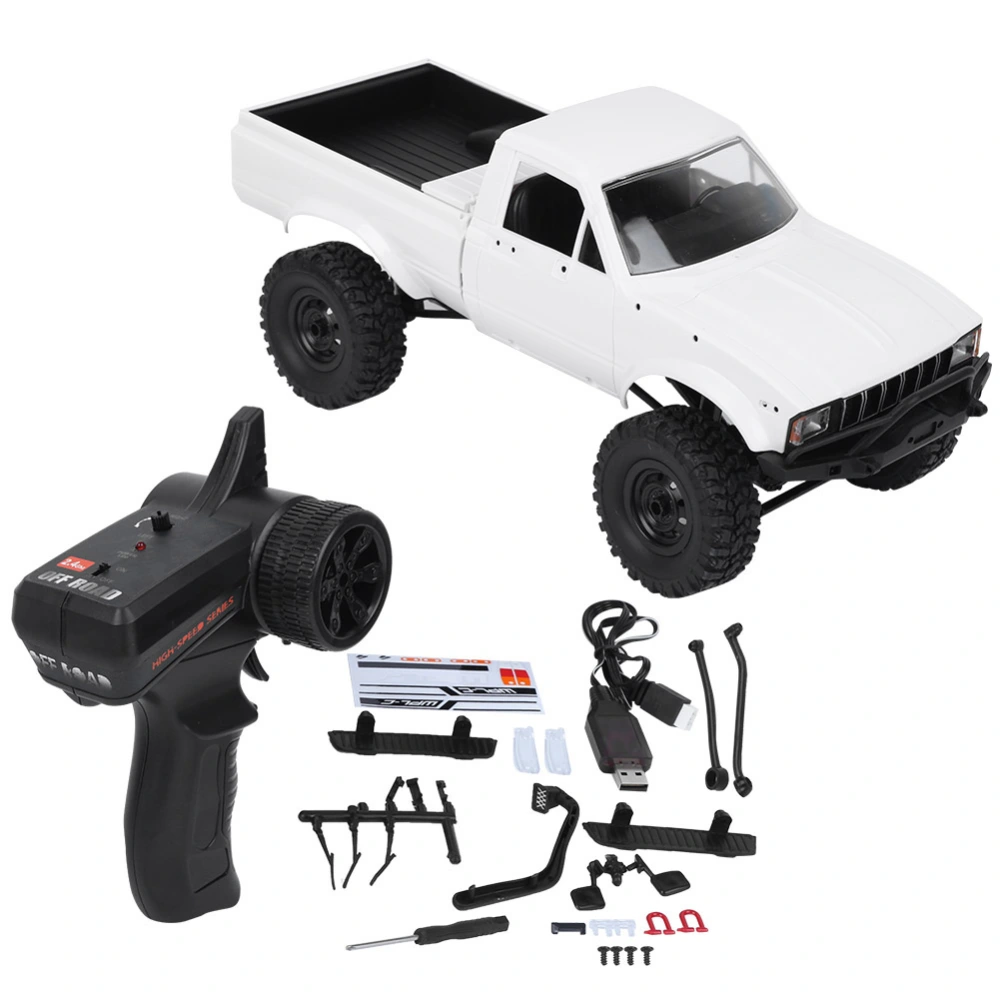 C24‑1 2.4G 1/16 Full Scale Four Wheel RC Crawler Car Plastic Whole Toy Parts Accessory