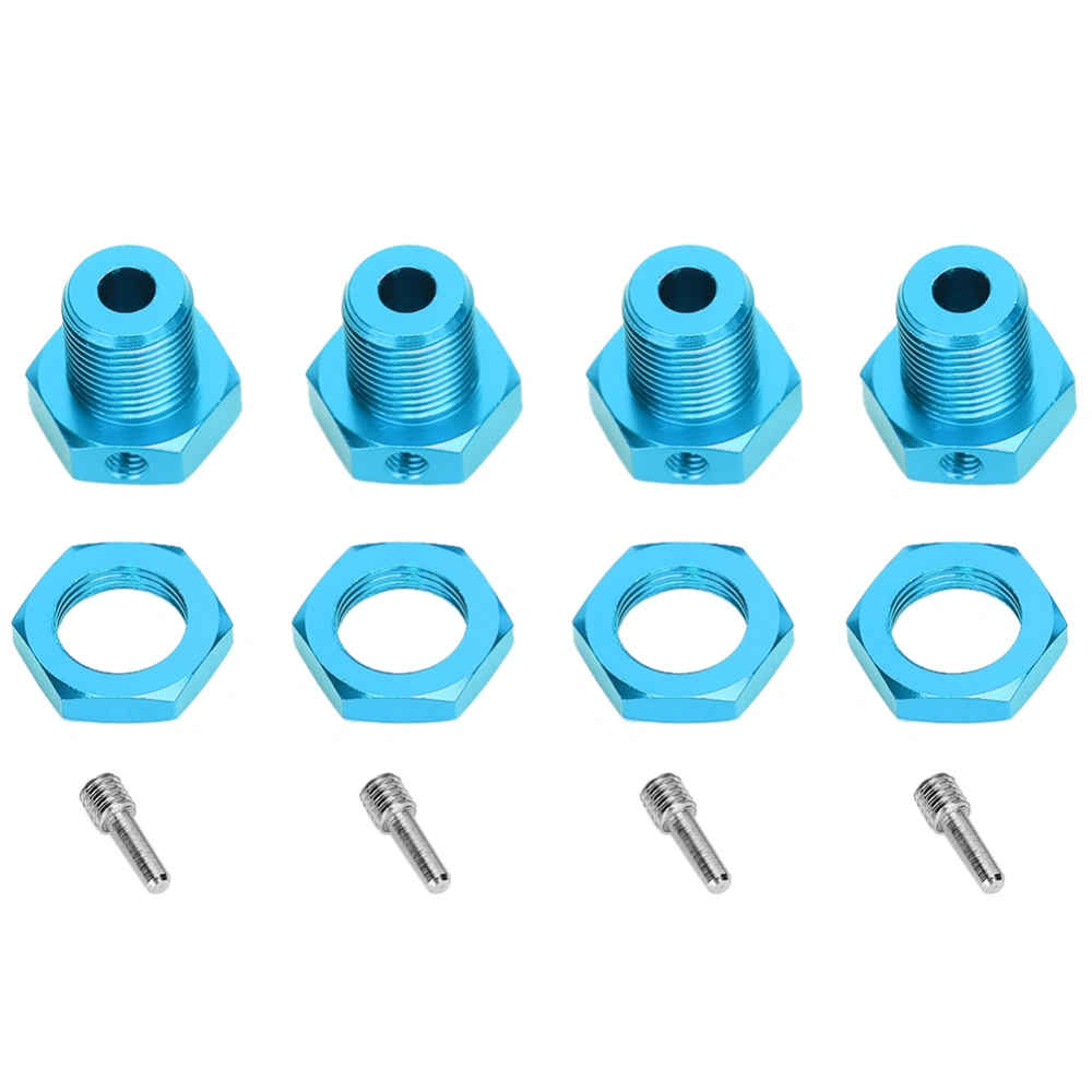 5mm 0.2in Aluminum Alloy Tire Combiner Coupler Fit for TRAXXAS EREVO 1/10 Car(Blue )