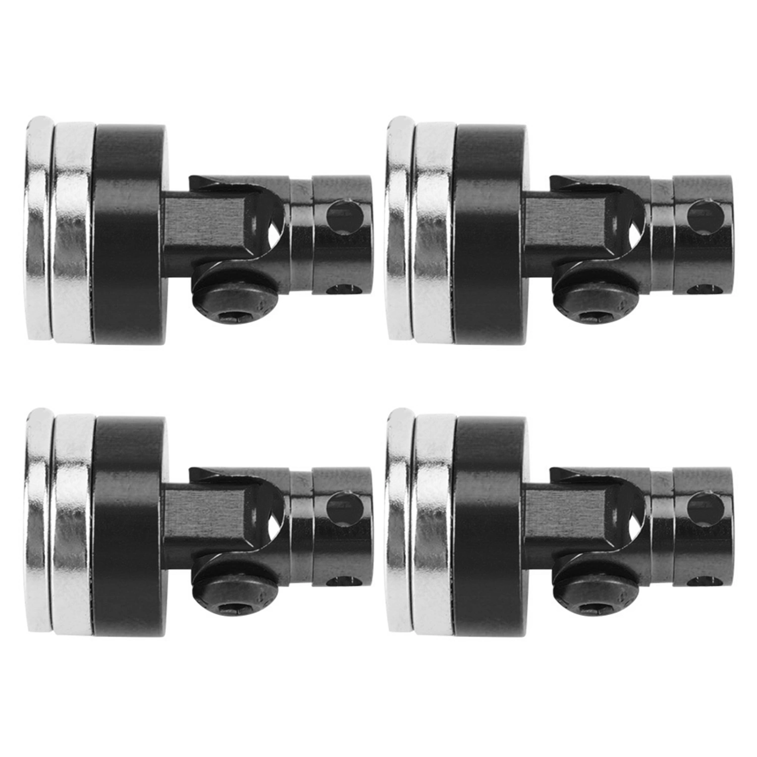 4pcs Strong Magnet RC Car Shell Column Post Fit for AXIAL SCX10 1/10 RC Car ModelBlack