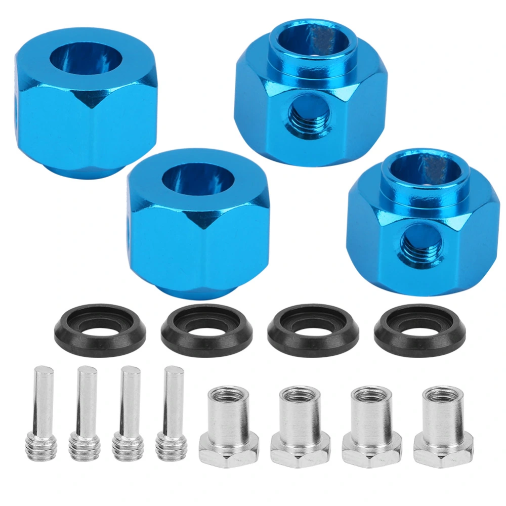 Hex Hub Widening Connector 8mm Accessory for 1/10 RC Model Car Bleu