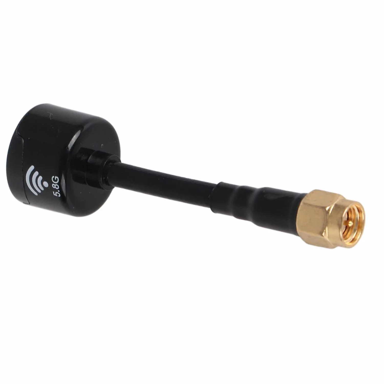 5.8Ghz 3dBi RHCP High Gain Antenna for FPV Racing Drone RC Parts Accessory(Noir Aiguille Intérieure SMA) Noir Aiguille intérieure SMA