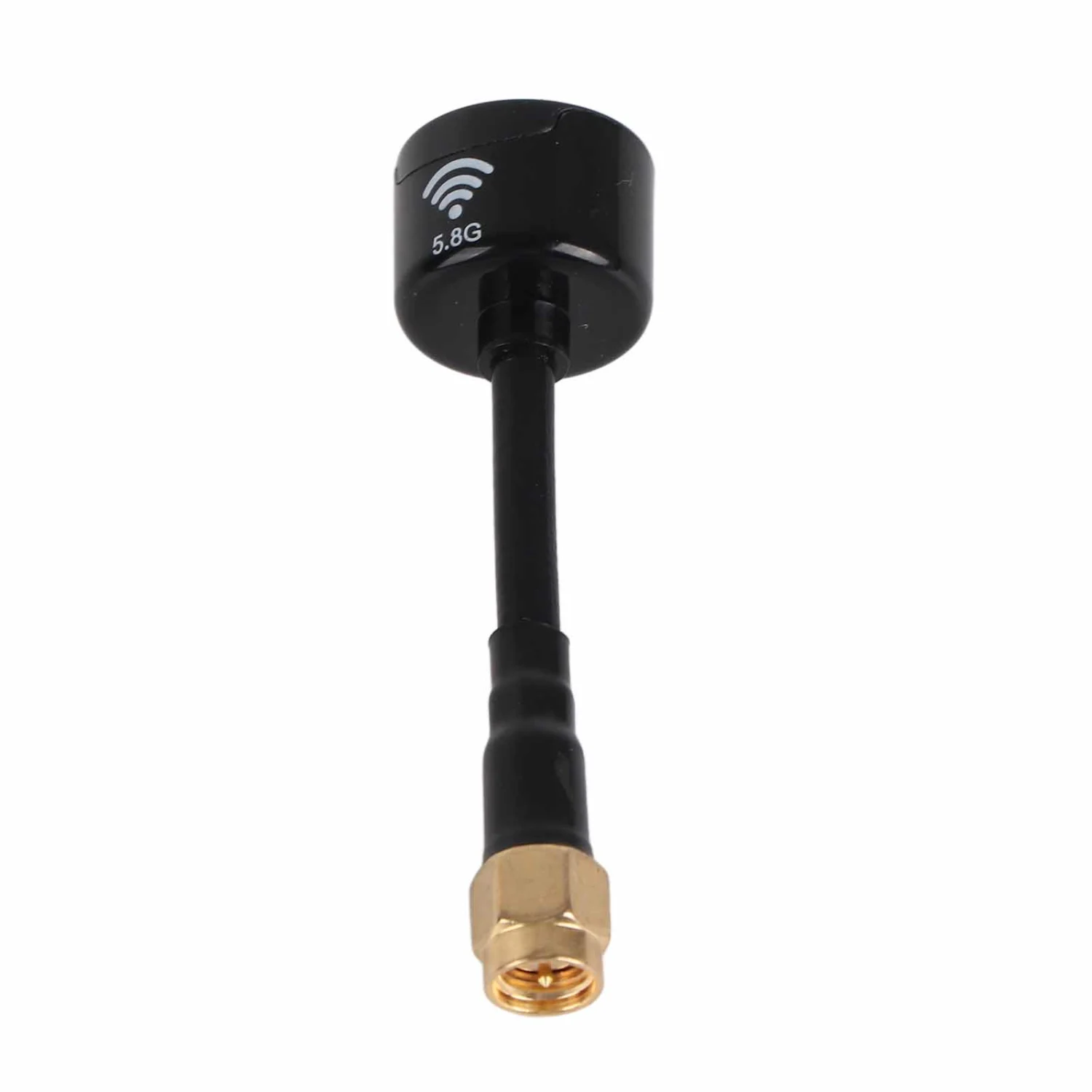 5.8Ghz 3dBi RHCP High Gain Antenna for FPV Racing Drone RC Parts Accessory(Noir Aiguille Intérieure SMA) Noir Aiguille intérieure SMA