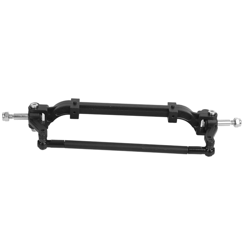 No Power Front Axle Steering Rod Link Pole for Tamiya 1/14 Series RC Tractor Truck CarBlack