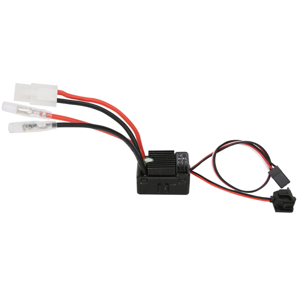 2‑3S 60A with BEC 6V/3A Waterproof Brush ESC Electric Speed Controller for 1/10 RC Car