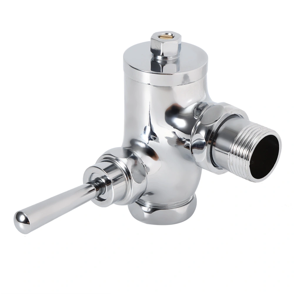 G1in Right Angle Hand Pressing Type Urinal Flush Valve Corner Flushing Valve for Toilet Use